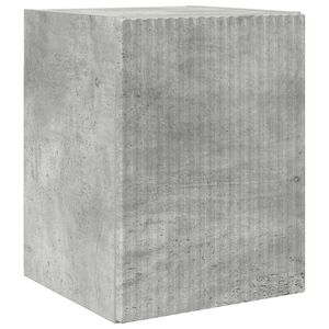 vidaXL TV Wandkast 30 x 31 x 40 cm Beton Bewerkt hout