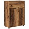 vidaXL Badkamermeubelset met lade met wiel 3 pcs Oud Hout Bewerkt hout