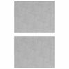 vidaXL Trap Tread Rechthoekig 2 pcs Zilver 50 x 40 cm Aluminium