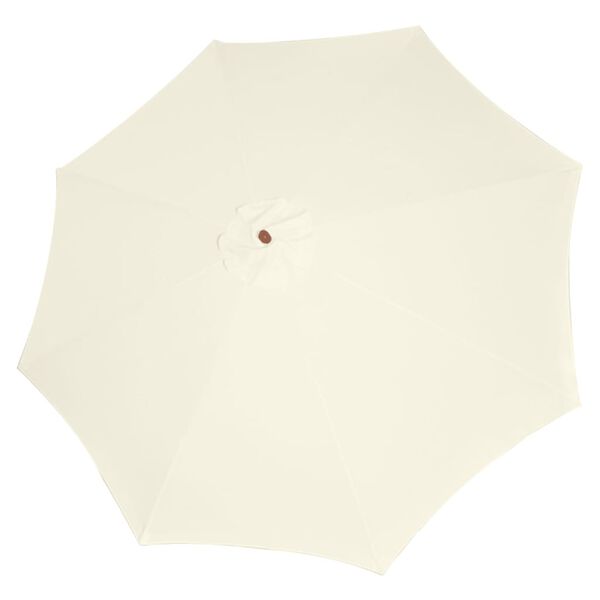 vidaXL Parasol 300x258 cm zandwit