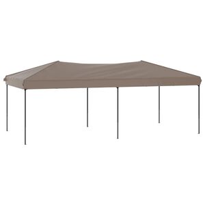 vidaXL Partytent inklapbaar 3x6 m taupe