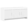 vidaXL TV-kast 102 x 33 x 47 cm Wit Bewerkt hout