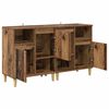 vidaXL Dressoirs 2 pcs Oud Hout 60 x 35 x 70 cm Bewerkt hout