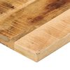 vidaXL Tafelblad rechthoekig 50x40x2,5 cm massief ruw mangohout