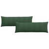 vidaXL Sofa Kussens 2 stuks Donkergroen 120 x 40 cm Cordstof