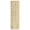 vidaXL Plantenstandaards 2 st 25x25x80 cm bewerkt hout sonoma eiken