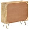 vidaXL Dressoir 80x30x75 cm massief mangohout