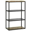 vidaXL Boekenkast 70 x 35 x 110 cm Massief mangohout