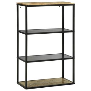 vidaXL Boekenkast 70 x 35 x 110 cm Massief mangohout