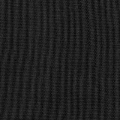 vidaXL Gordijn linnen-look verduisterend met ogen 290x245 cm zwart