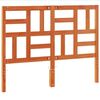 vidaXL Hoofdbord 160 cm massief grenenhout wasbruin