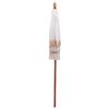 vidaXL Balinese Parasol Cr&egrave;me 185 x 185 x 260 cm