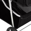 vidaXL Hondenwagen inklapbaar 80x46x98 cm oxford stof zwart