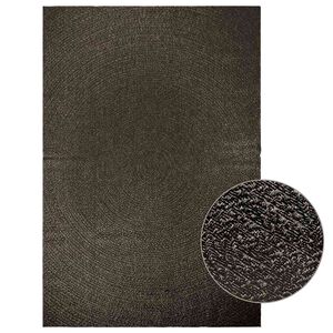 vidaXL Vloerkleed ZIZUR binnen en buiten 200x290cm jute look antraciet