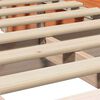 vidaXL Bedframe Wasbruin 75 x 190 cm Massief grenenhout