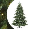 vidaXL Kunstmatige Inklapbare Kerstboom Groen 210 cm PVC en staal