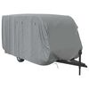 vidaXL Caravanhoes 550x250x220 cm vliesvlies grijs