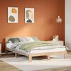vidaXL Bedframe zonder matras massief grenenhout 120x190 cm