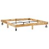 vidaXL Bedframe massief mangohout 200x200 cm