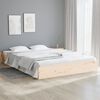 vidaXL Bedframe zonder matras massief hout 140x200 cm