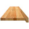 vidaXL Vensterbanken 2 st 140x30x2 cm massief eikenhout lichtbruin