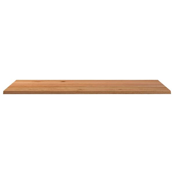 vidaXL Tafelblad rechthoekig 220x100x4,2 cm eikenhout lichtbruin