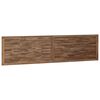 vidaXL Bed Hoofdbord Naturel Massief Teakhout
