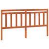 vidaXL Hoofdbord met hoofdeinde Wasbruin 185,5 x 100 cm