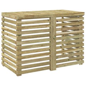 vidaXL Airconditioner hoes 110 x 58 x 79 cm Ge&iuml;mpregneerd grenenhout