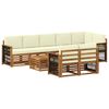 vidaXL Sofa-Sets Massief Acaciahout