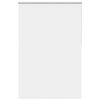 vidaXL Rolgordijn verduisterend 145x230 cm stofbreedte 141,6 cm wit