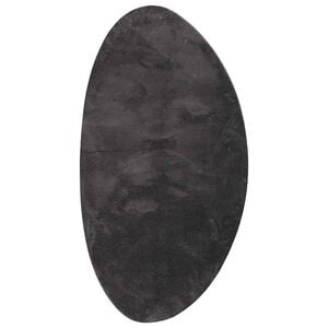 vidaXL Tapijt HUARTE Antraciet 80 x 150 cm Polyester