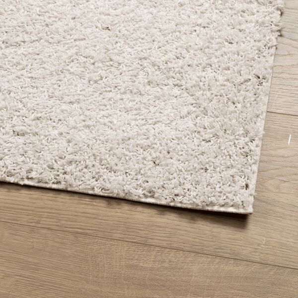 vidaXL Vloerkleed PAMPLONA shaggy hoogpolig modern 120x170 cm cr&egrave;me