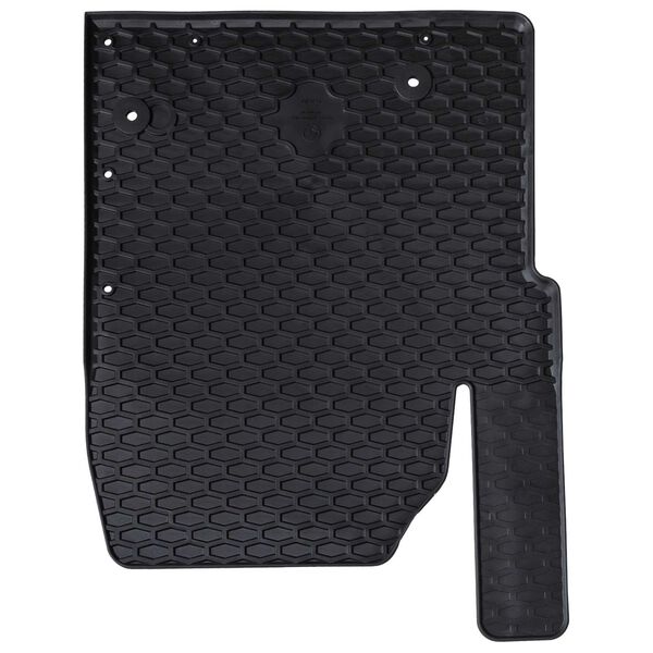 vidaXL Autobodemmat 3 pcs Zwart geschikt voor TRANSIT CUSTOM 2023-