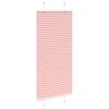 vidaXL Pliss&eacute; rolgordijn 65x100 cm stofbreedte 64,4 cm polyester roze