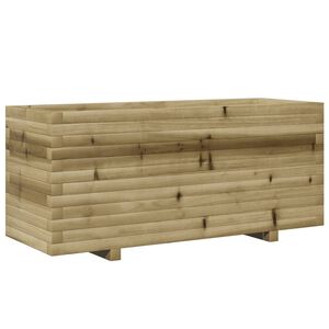vidaXL Plantenbak 110x40x49,5 cm ge&iuml;mpregneerd grenenhout