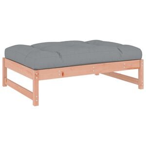 vidaXL Tuinvoetenbank 120x80 cm massief douglashout