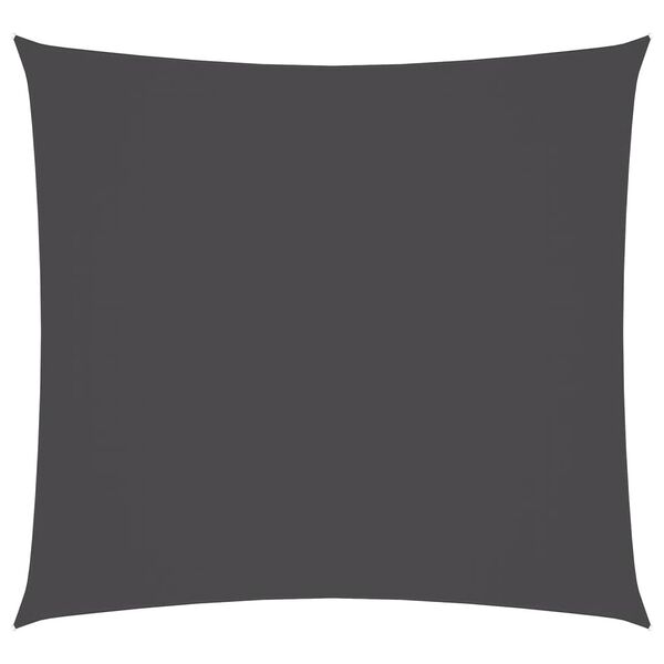 vidaXL Zonnescherm vierkant 3x3 m oxford stof antracietkleurig