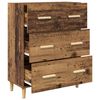 vidaXL Dressoir Oudhout 69,5 x 34 x 90 cm Bewerkt hout