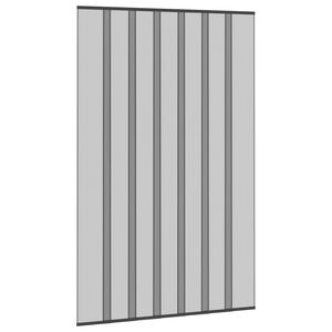 vidaXL Deurhor met muggengaas Zwart 160 x 240 cm Polyester