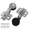 vidaXL Scharnier 2 st Zilver 35 mm IJzer