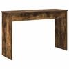 vidaXL Keyboardstand Gerookt eiken 100 x 32 x 64 cm Bewerkt hout