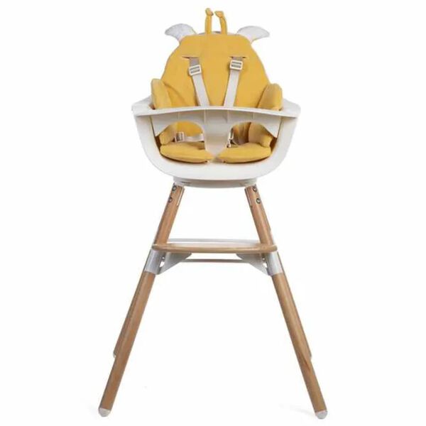 CHILDHOME Zitkussen universeel giraffe fluweel oker