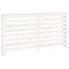 vidaXL Radiatorombouw 153x19x84 cm massief grenenhout wit