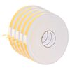 vidaXL Zelfklevende schuimtape 5 pcs Wit 20mm x 10m CR Schuim