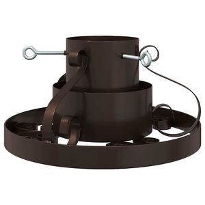 vidaXL Kerstboomstandaard Antiek koper 40 x 40 x 20.5 cm Staal
