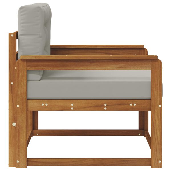 vidaXL Buiten Midden Sofa Massief Acaciahout Naturel