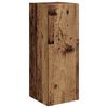 vidaXL TV Wandkast Set Wandgemonteerd 4 pcs Oudhout Bewerkt hout