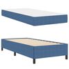 vidaXL Bedframe met matras Blauw 90 x 190 cm Stof