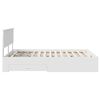 vidaXL Bedframe met hoofdeinde met lade Wit 140 x 190 cm Bewerkt hout